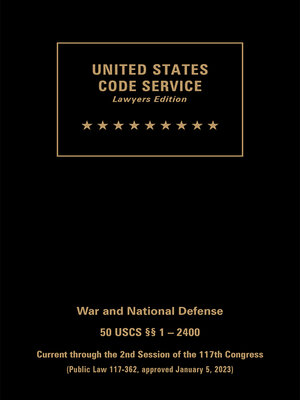 cover image of United States Code Service